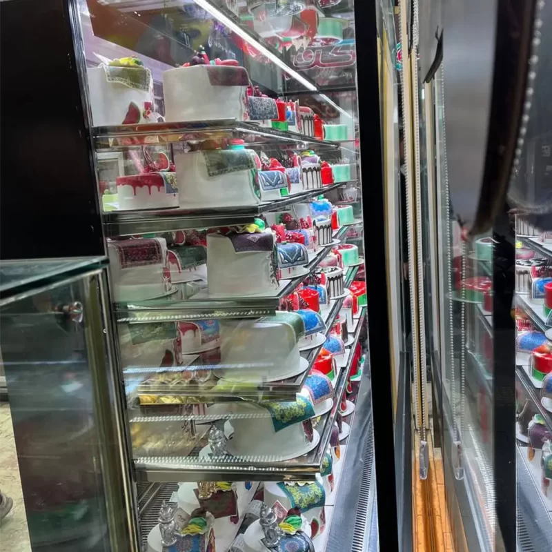 یخچال ایستاده قنادی